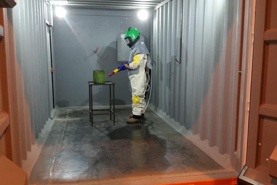shipping-container-sandblasting-room-booth-custom-design-build